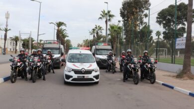 إنطلاق العمل بالوحدة المتنقلة لشرطة النجدة بمنطقة أمن عين السبع الحي المحمدي بالدار البيضاء