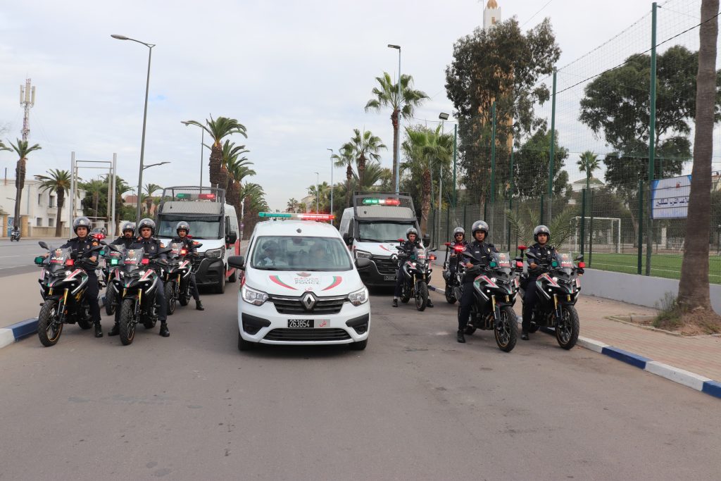 إنطلاق العمل بالوحدة المتنقلة لشرطة النجدة بمنطقة أمن عين السبع الحي المحمدي بالدار البيضاء