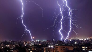 زخات رعدية